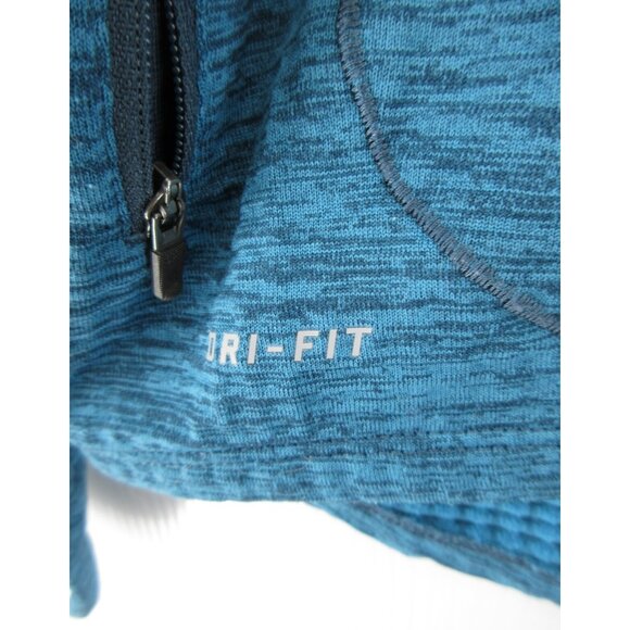 Nike Sweatshirt XXL Dri-Fit 1/4 Zip Reflective Running Training Active - Picture 4 of 14